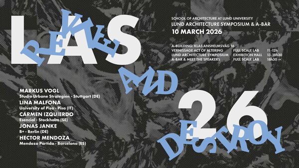 Poster LAS26. Illustration. 