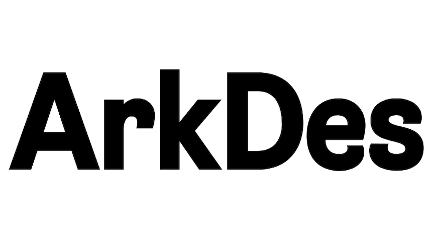 Logo Arkdes. Grafik.