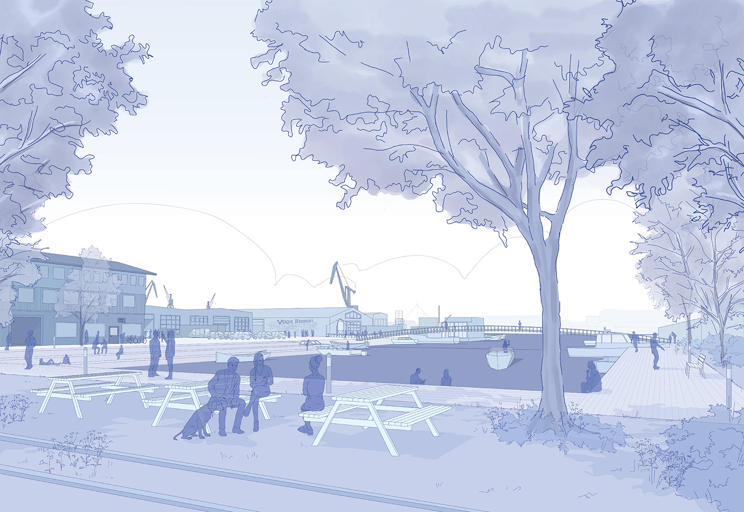 Illustration degree project. Graphic. 