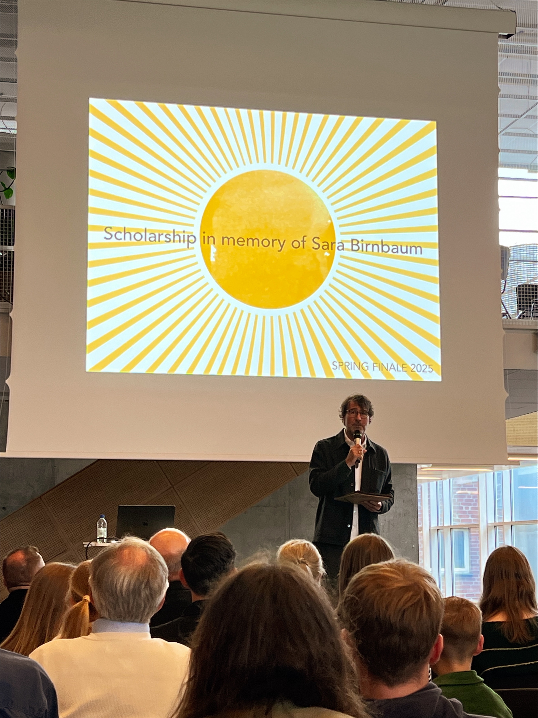 Welcome speach Jesper Magnusson. Photo.