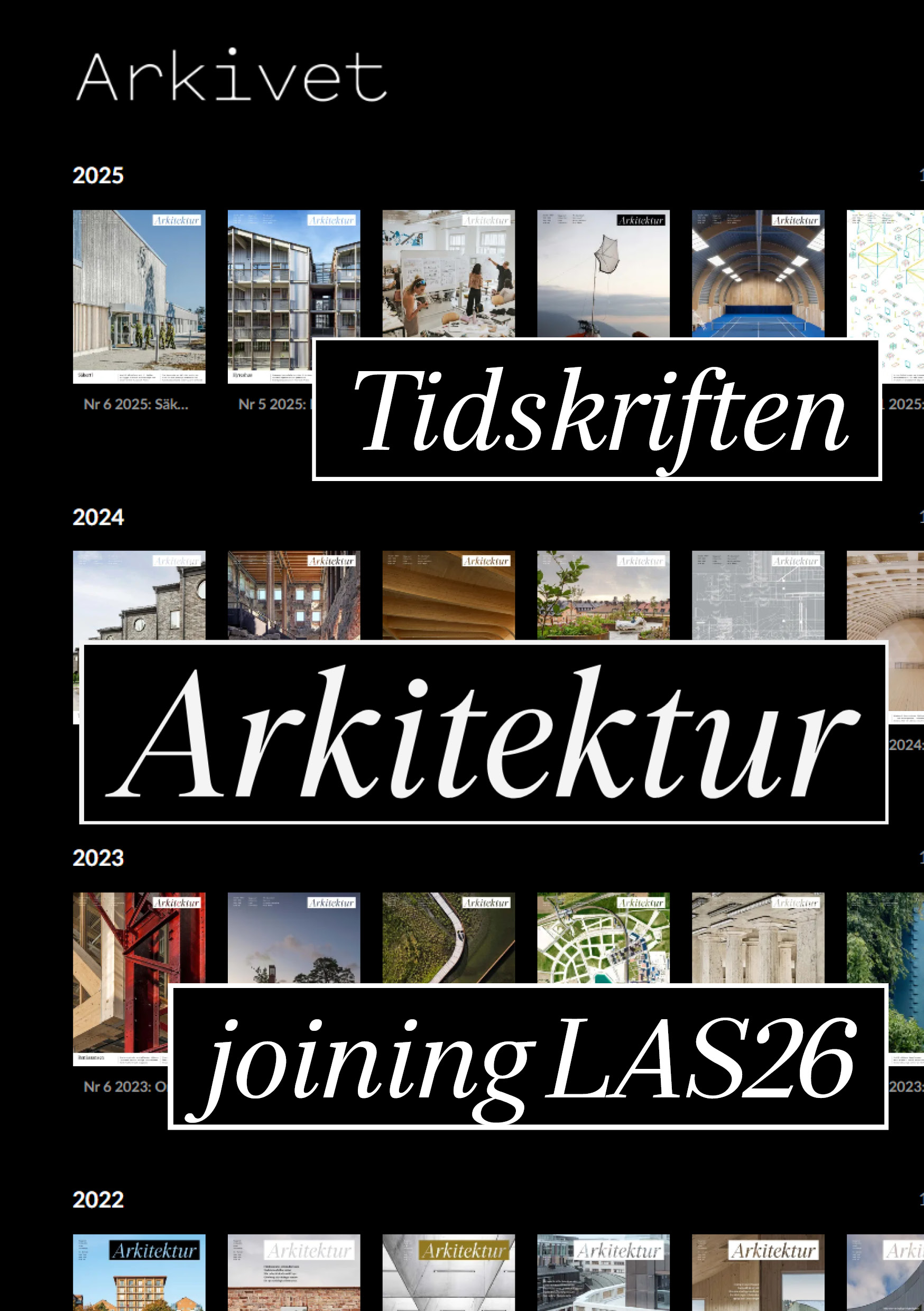 Side event LAS26. Illustration. 